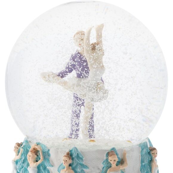 Elanze Designs Prince and Clara Dancing Musical Glitter Water Snow Globe - Picture 4 of 6
